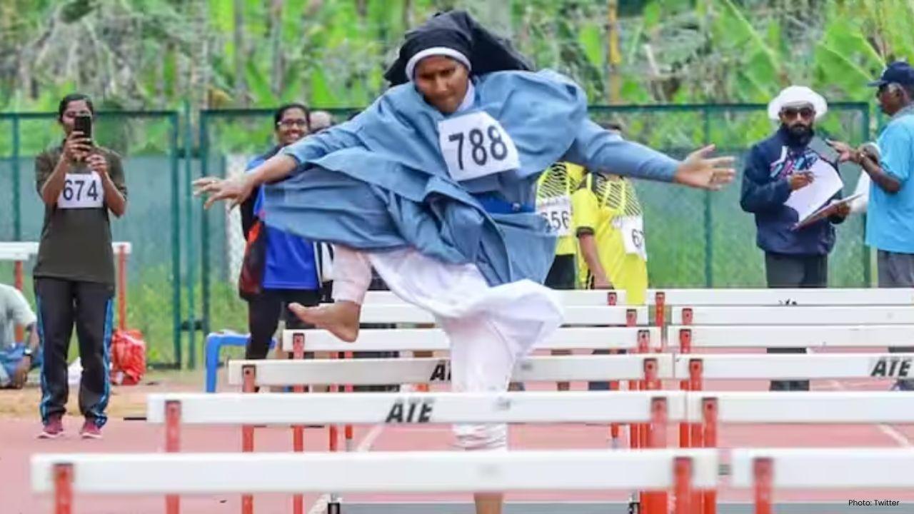 Sister Sabina Triumphs in Hurdle Race Ahead of Teaching Retirement