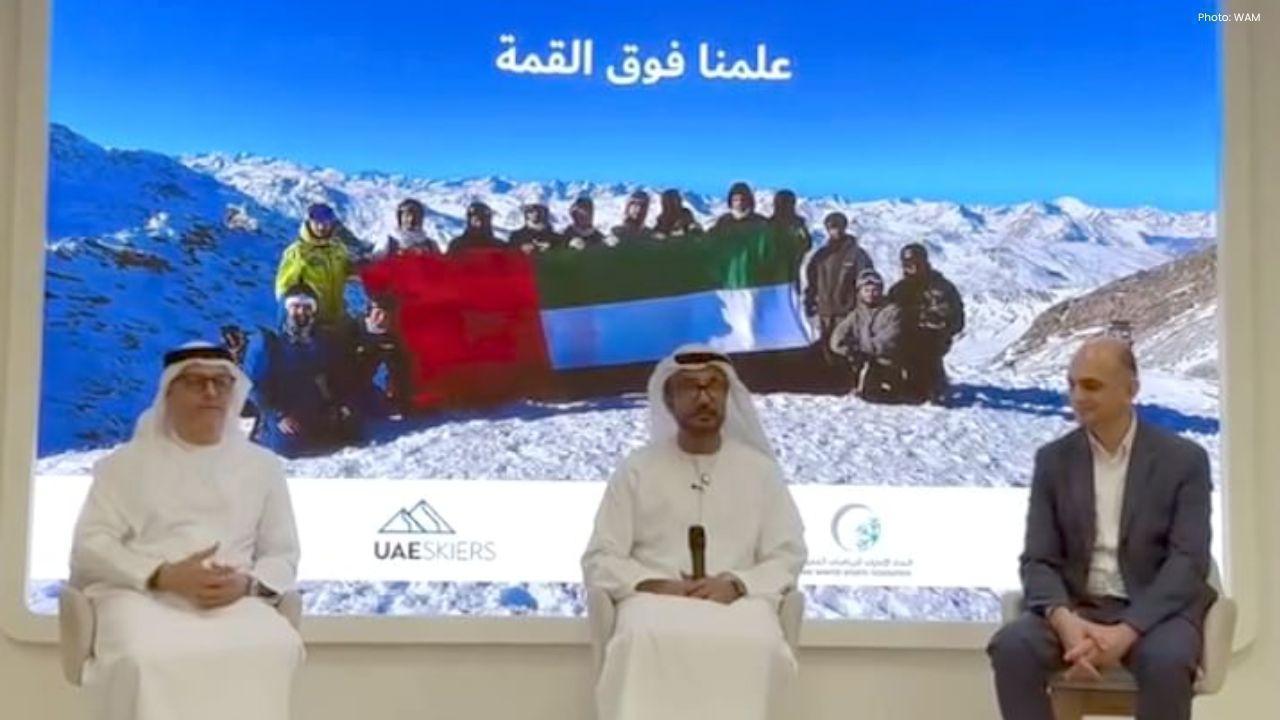 Emirates Ski Academy Unveils 'Our Flag Above The Summit' Initiative