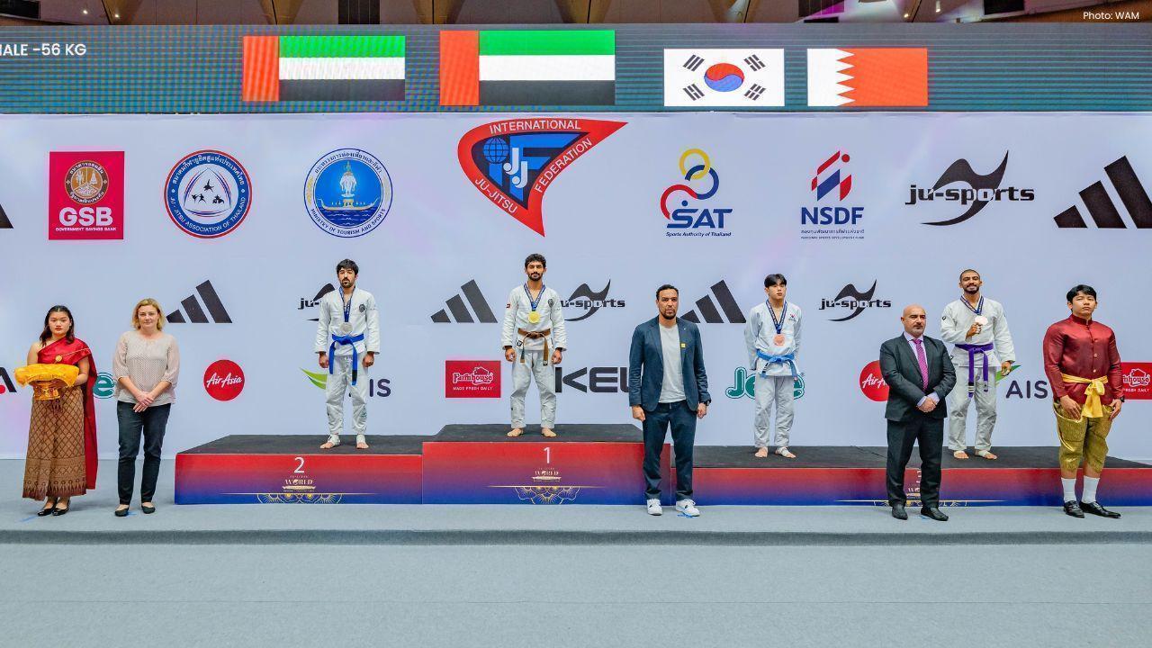 UAE Under-21 Jiu-Jitsu Team Secures Seven Medals in Bangkok