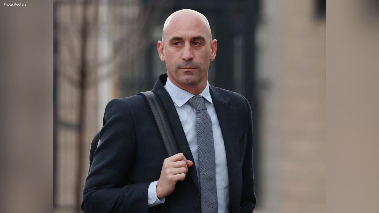 Luis Rubiales Egged During His Book Launch in Madrid