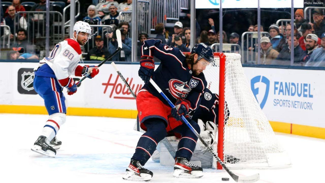 Blue Jackets Triumph 4-3 in Shootout Against Canadiens