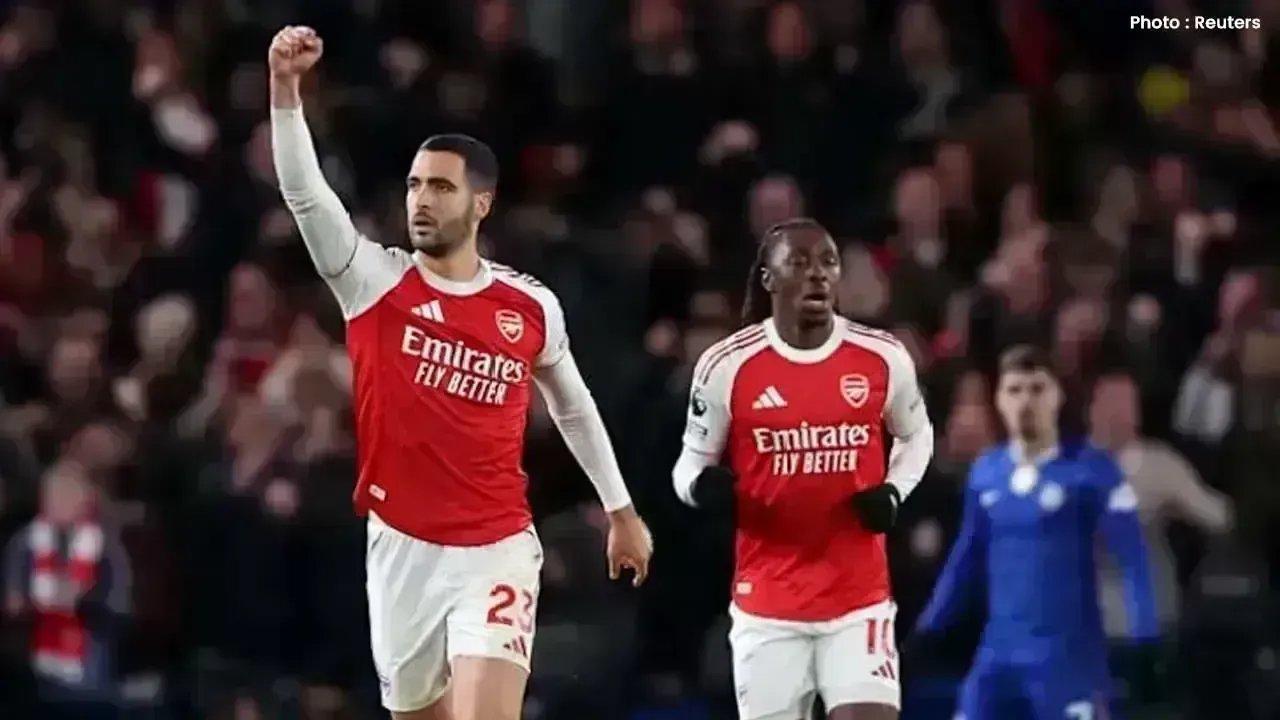 Arsenal Secures 2-0 Victory Against Brentford, Extending League Lead