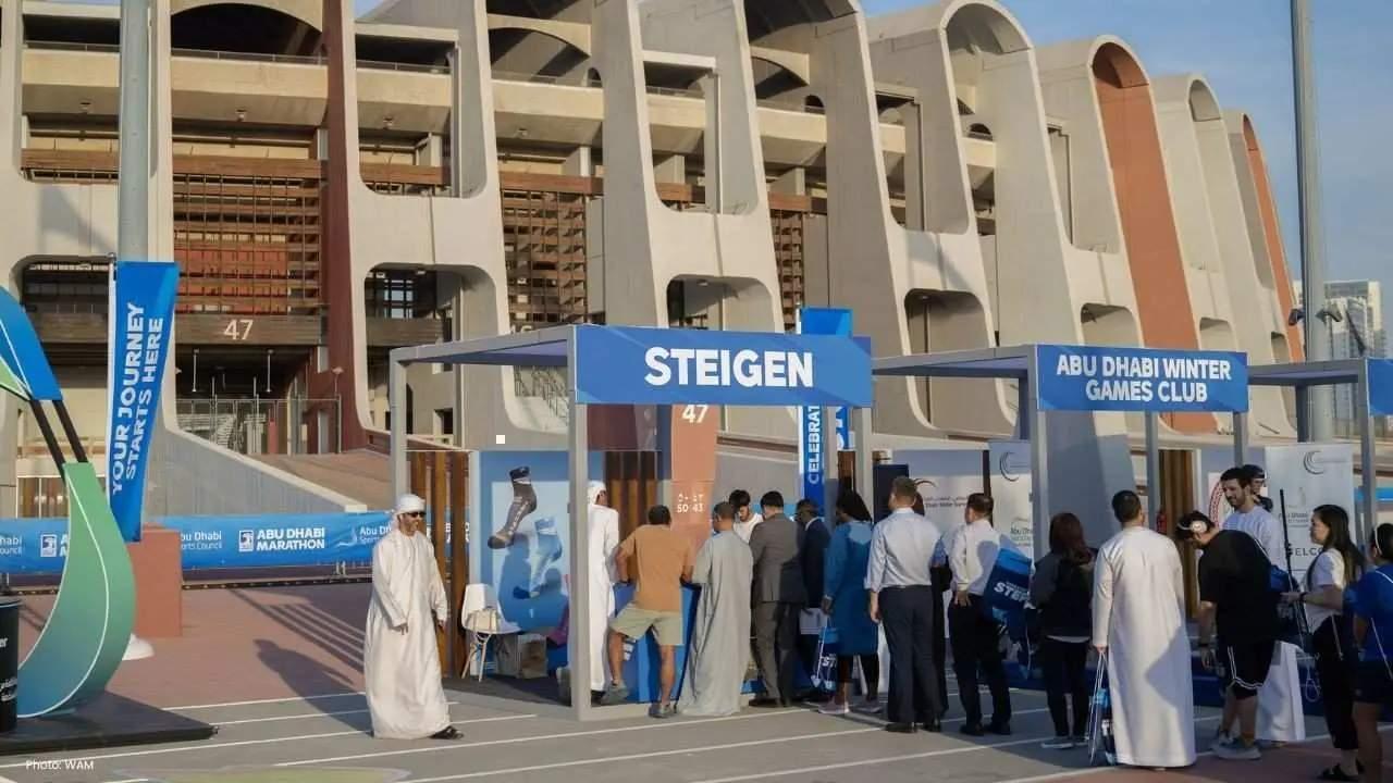 Thousands Visit Abu Dhabi Marathon Village Before Big Event