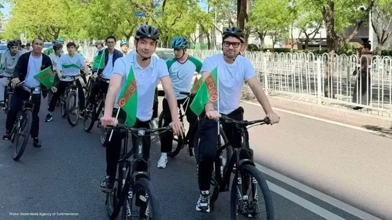Bicycle Rally in Beijing Enhances Turkmen-China Relations