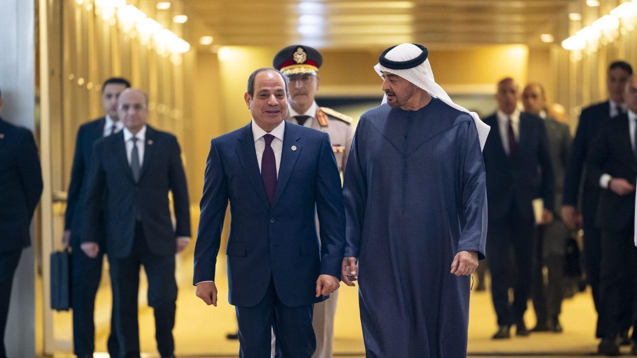 Egyptian President El-Sisi Arrives in UAE for Fraternal Visit