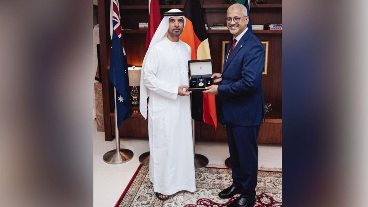 UAE's Al Neyadi Honoured with Australian Military Medal