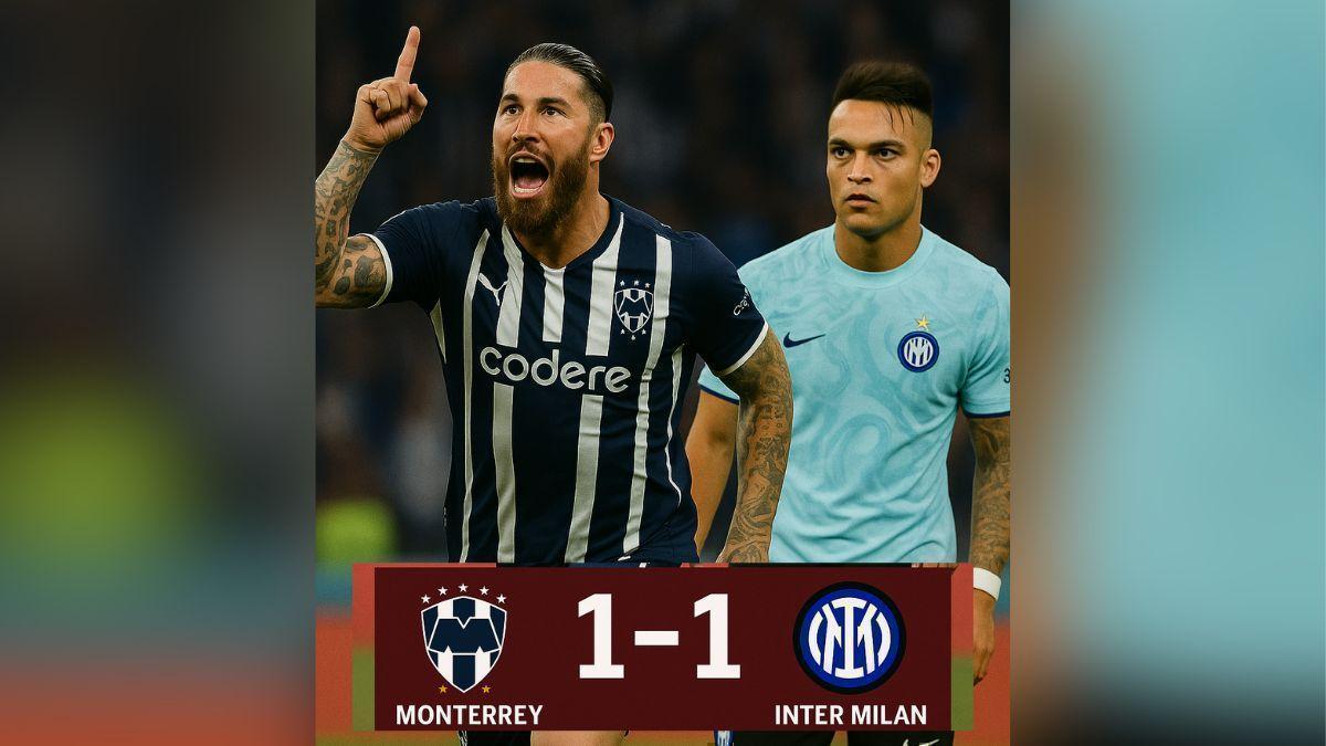 Sergio Ramos Scores as Monterrey Draw 1–1 with Inter Milan in CWC