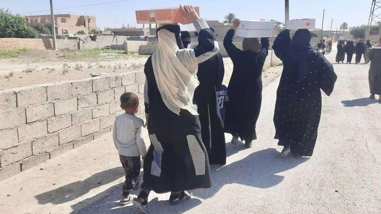 KSrelief Distributes Dates to 3,489 Families in Syria