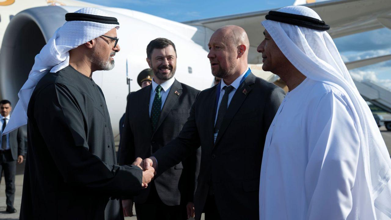 UAE Crown Prince Sheikh Khaled Attends Eurasian Economic Council UAE Crown Prince Sheikh Khaled Attends Eurasian Economic Council