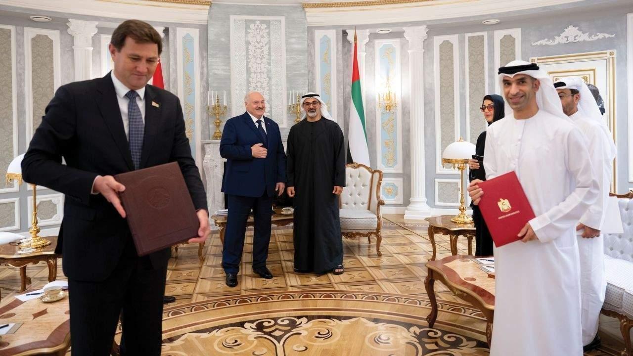 Abu Dhabi Crown Prince Strengthens Ties with Belarus