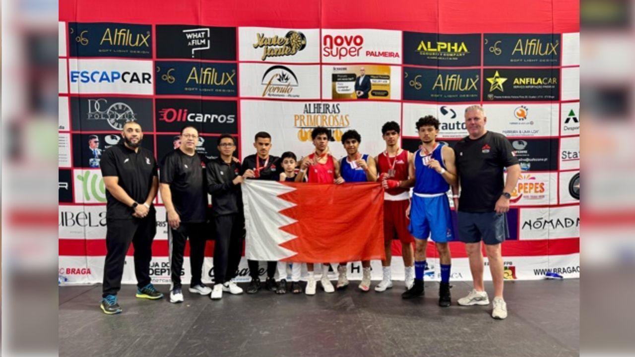 Bahrain’s Boxing Team Wins 8 Medals at Braga Tournament