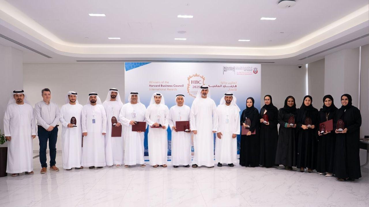 Abu Dhabi City Municipality Wins 11 Awards at 2025 Harvard Awards