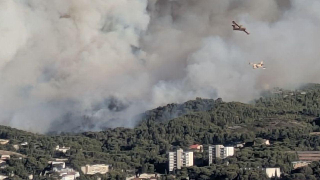 Massive Wildfire in Martigues, France Destroys 154 Hectares