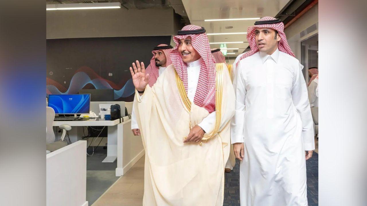 Saudi Media Minister Visits Al Arabiya's New Riyadh Office