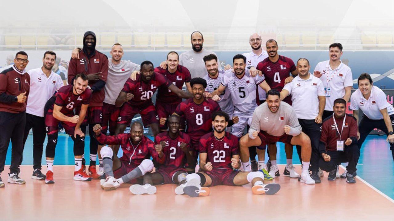 Qatar Reaches West Asian Volleyball Semifinals with Big Win
