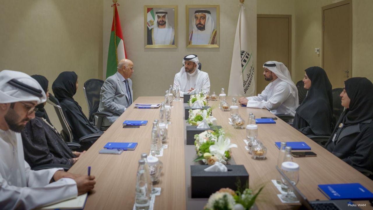 Sharjah Deputy Ruler Reviews Astronomy Academy Projects