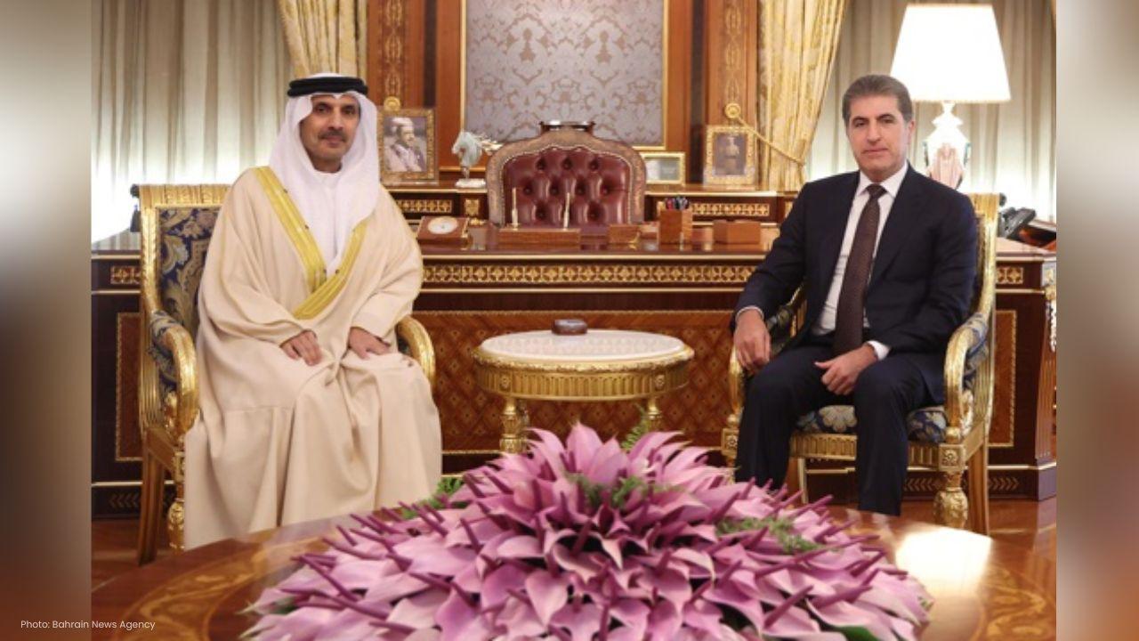 Bahrain Ambassador Meets Kurdistan Leaders to Boost Cooperation