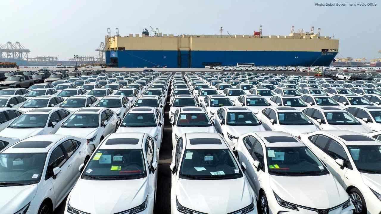 DP World Expands Car Storage Area at Jebel Ali Port in Dubai