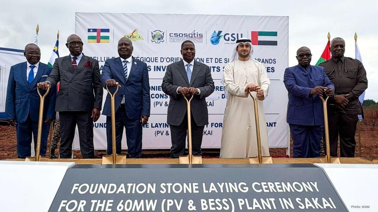 UAE Firm Builds 50MW Solar Plant to Boost Energy in CAR UAE Firm Builds 50MW Solar Plant to Boost Energy in CAR