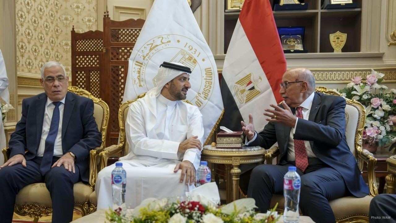 Sharjah Deputy Ruler Meets Egypt State Council to Boost Justice