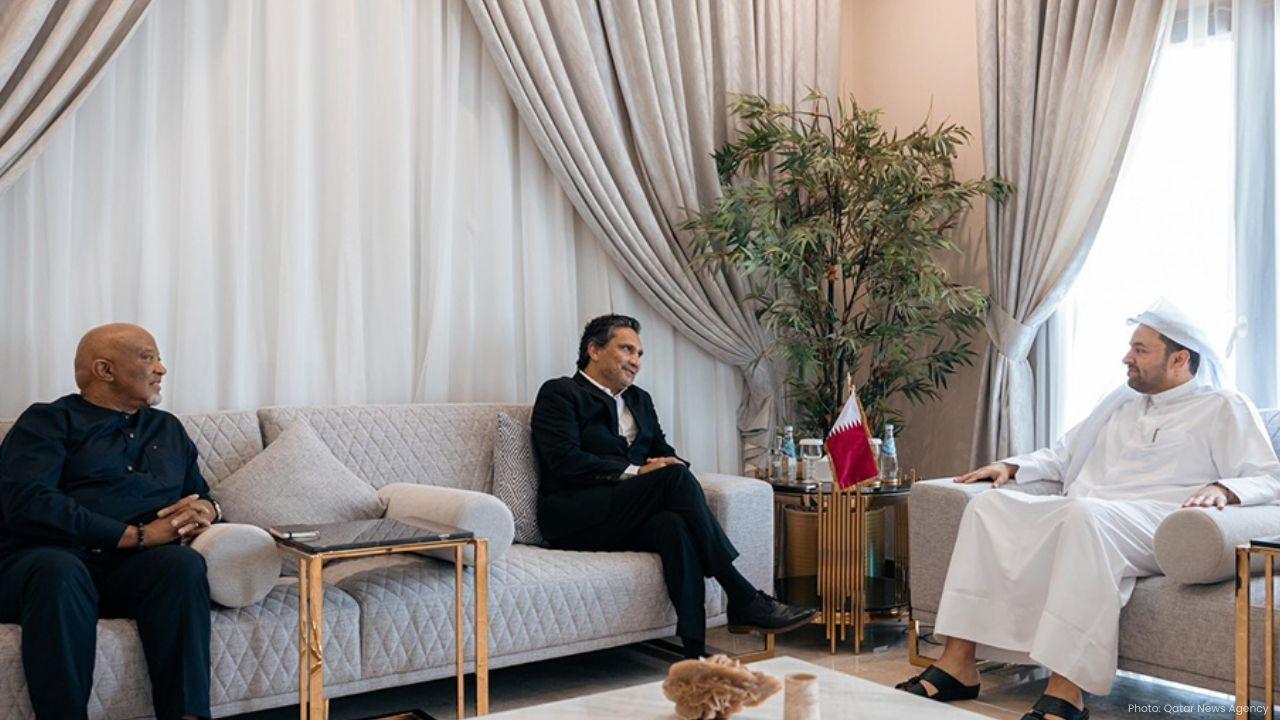 Qatar Meets South African Leaders to Discuss Cooperation & Issues