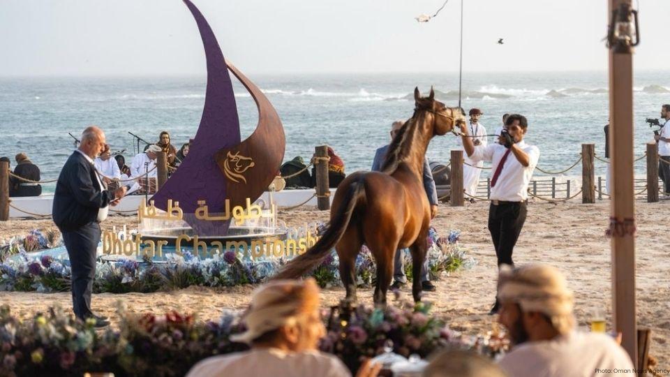 Dhofar International Arabian Horse Pageant Begins in Mirbat 2025
