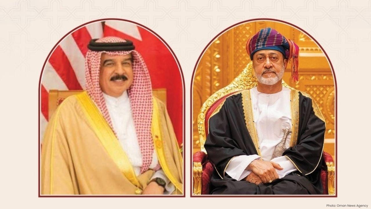 Bahrain King Thanks Sultan Haitham After Dhofar Visit