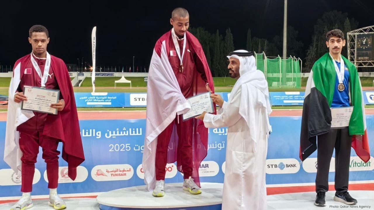 Qatar Athletics Team Wins Four Medals At Arab U-18 Championship