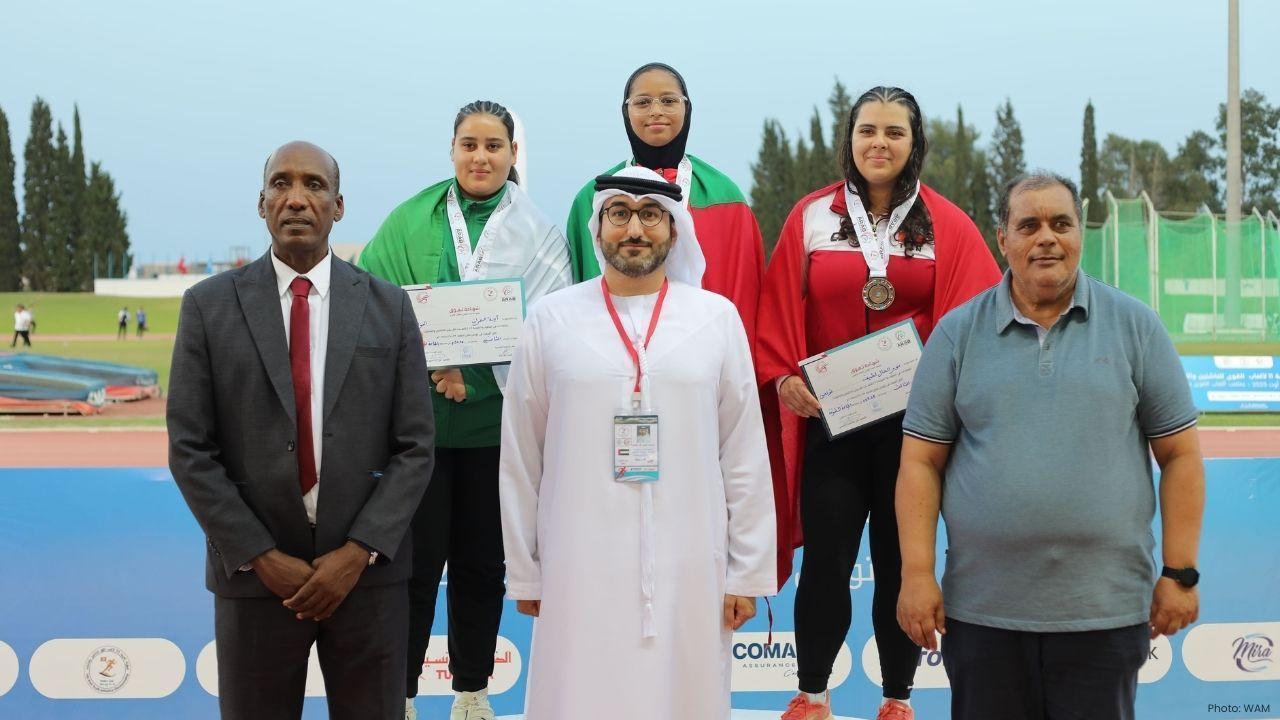 UAE Athletics Team Wins 3 Golds At Arab Junior Championship