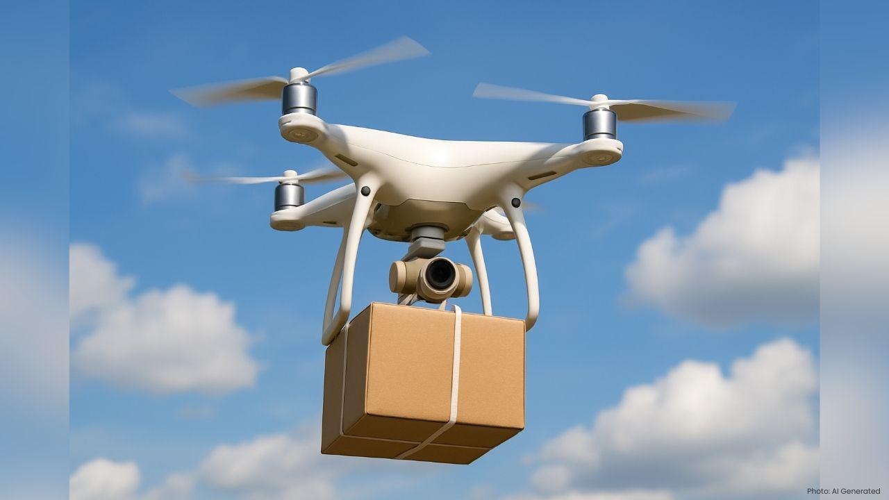 Lulu Hypermarket Tests Drone Delivery For Faster Grocery Service