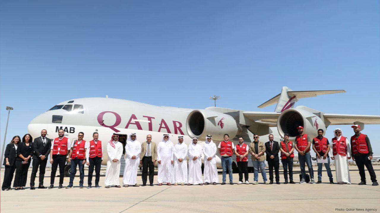 Qatar Red Crescent Delivers Major Medical Aid Shipment To Syria