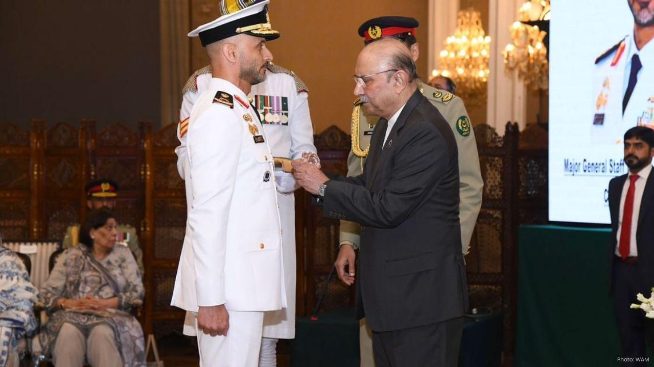 Pakistan Honours UAE Naval Commander For Strong Military Ties