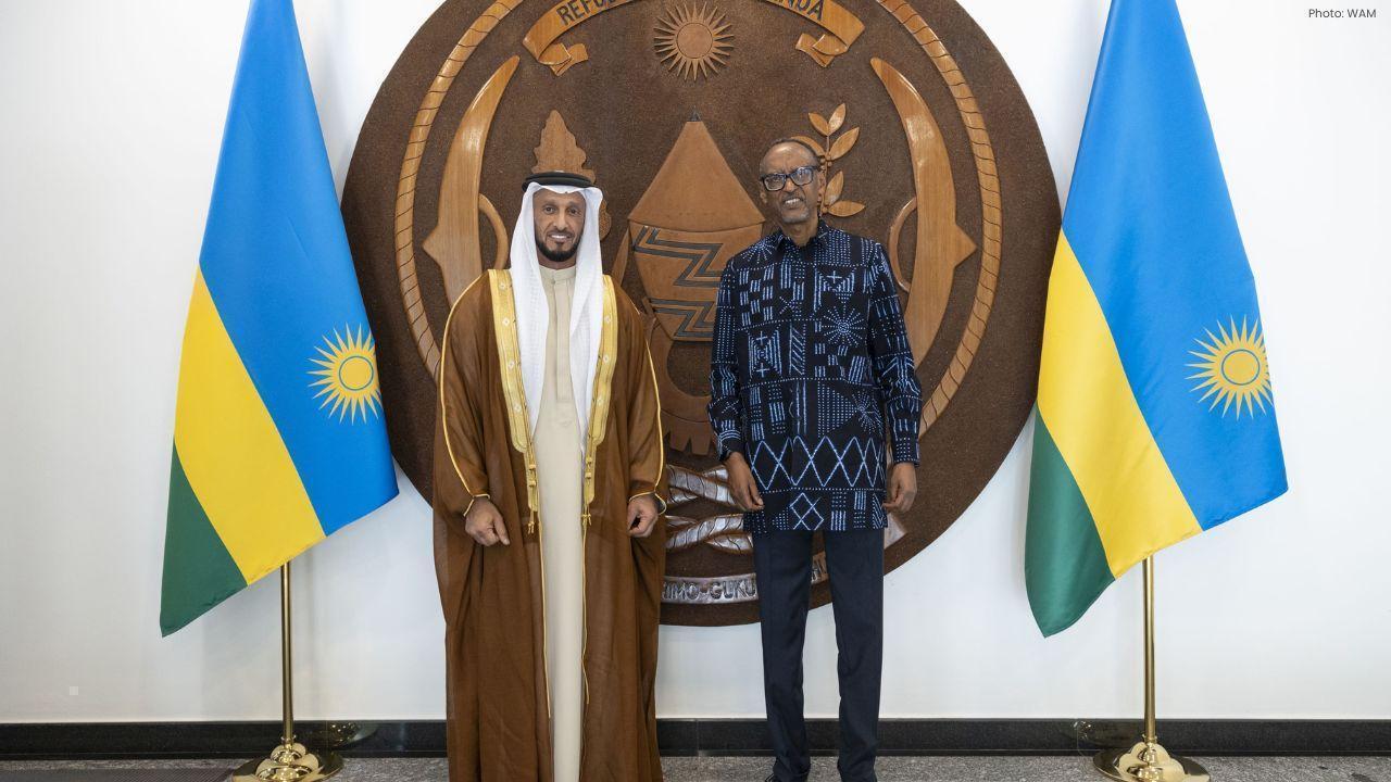 Rwanda President Meets UAE Media Council Head To Boost Relations