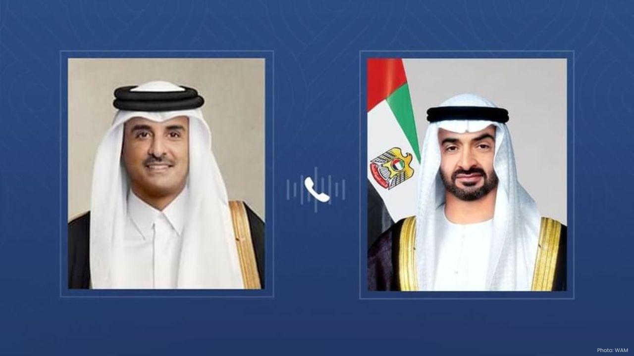 UAE President Calls Qatar Emir To Express Full Solidarity
