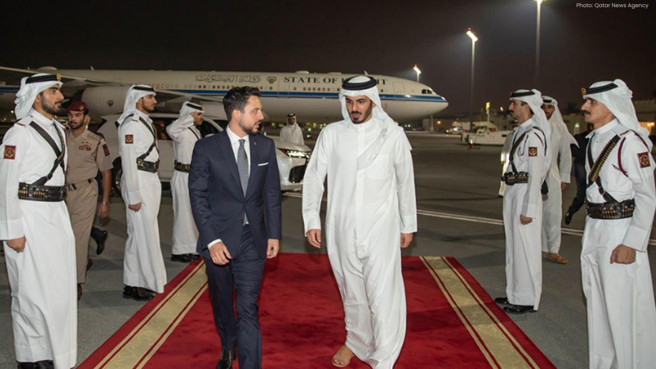 Jordan Crown Prince Ends Fraternal Visit To Qatar In Doha