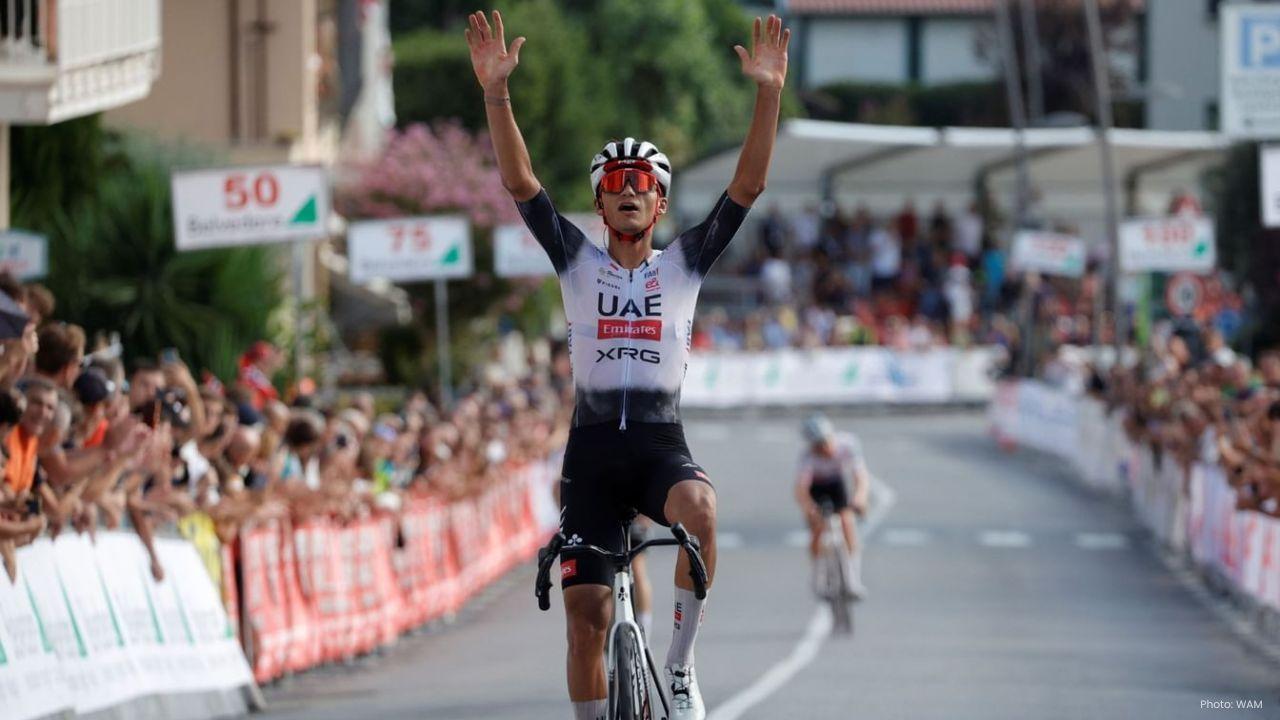 UAE Team Emirates Riders Shine With Wins In Italy And La Vuelta