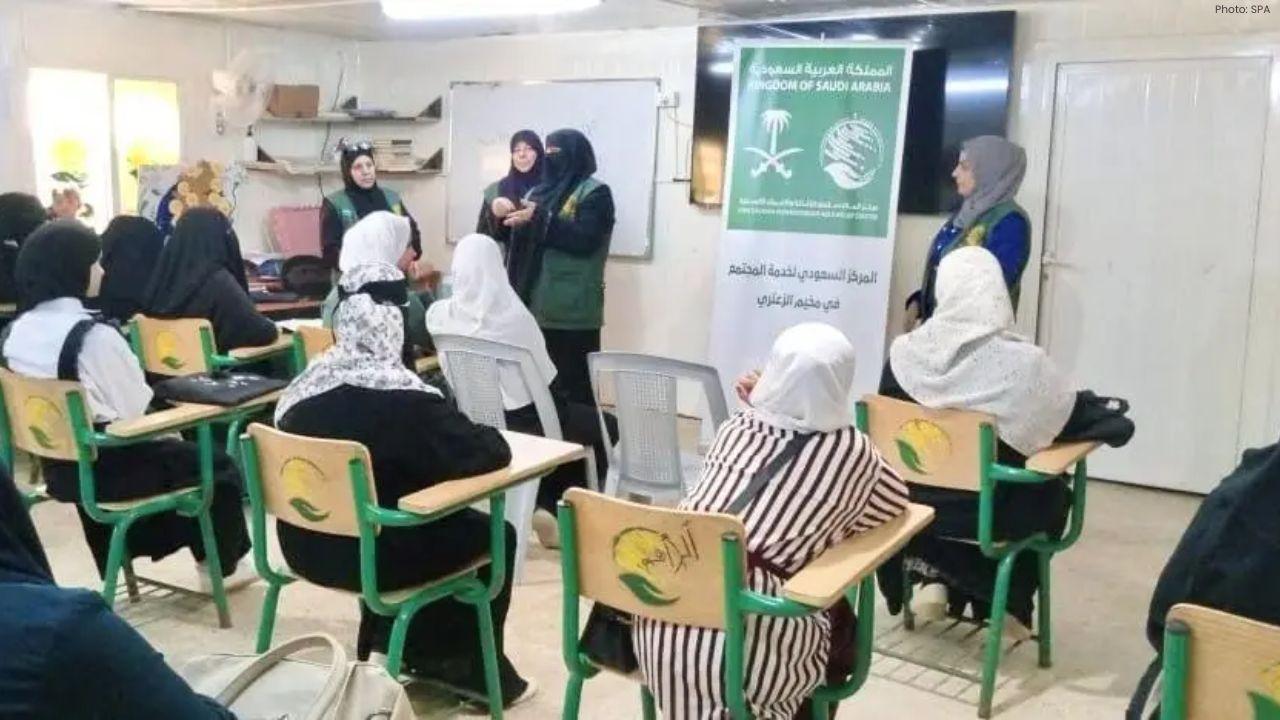 KSrelief Celebrates Literacy Day To Teach Syrian Refugee Women
