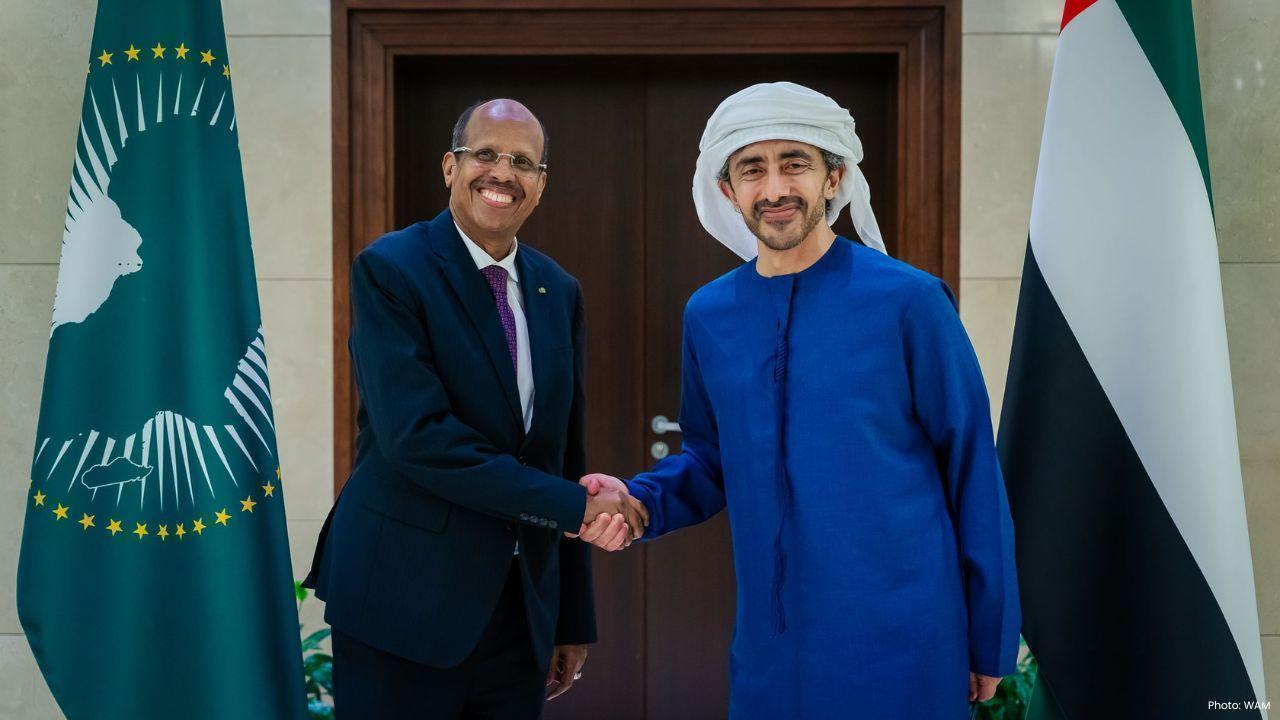 UAE And African Union Leaders Discuss Stronger Cooperation Ties