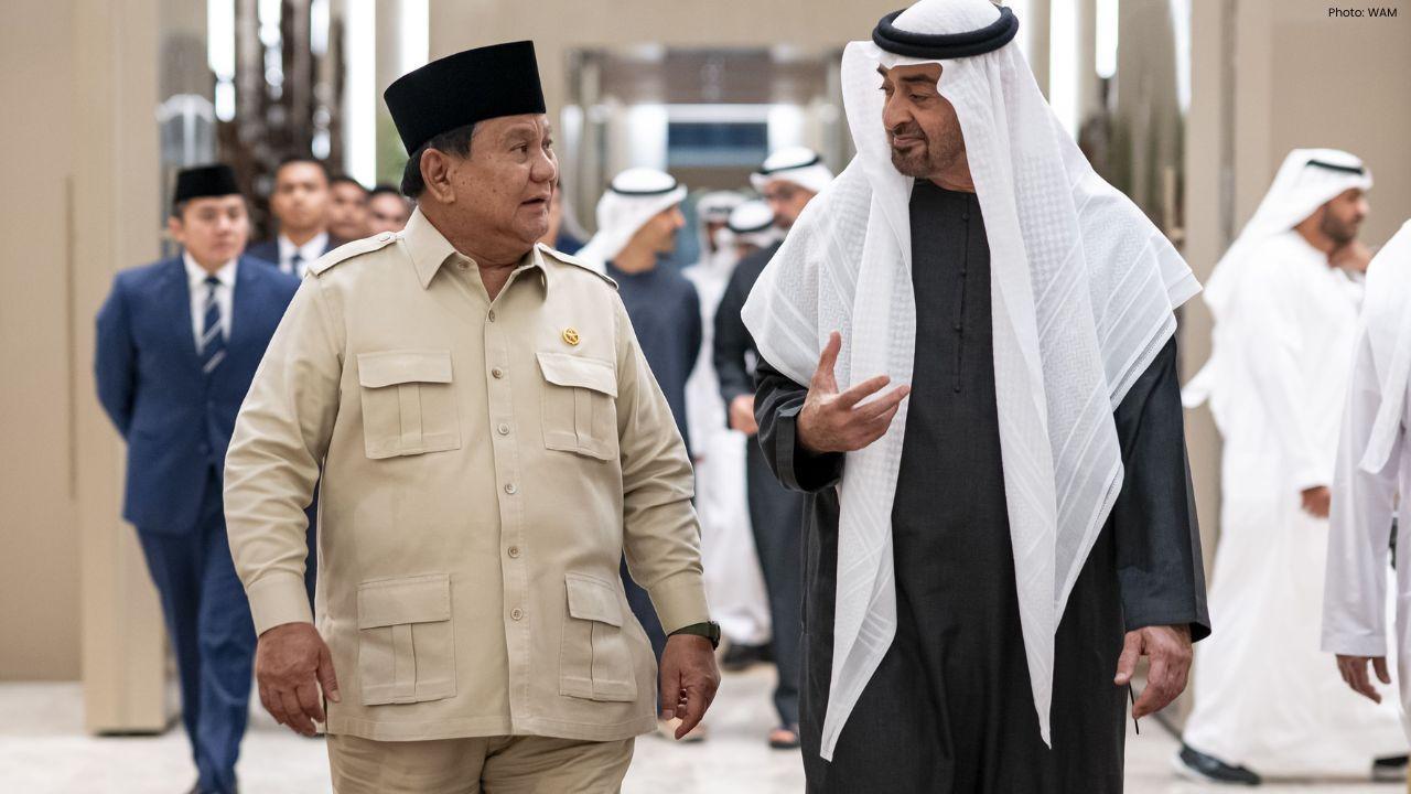 UAE And Indonesia Leaders Meet To Boost Ties And Support Peace