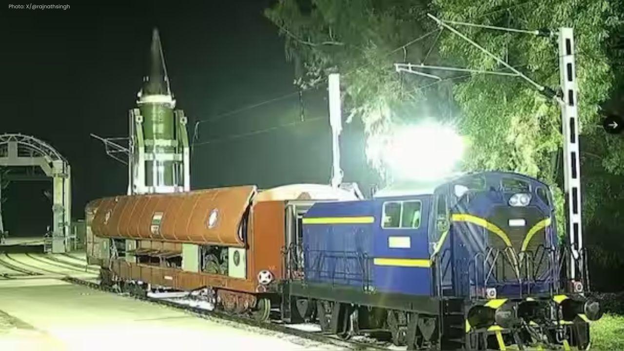 India Successfully Tests Agni-Prime Missile From Rail Launcher