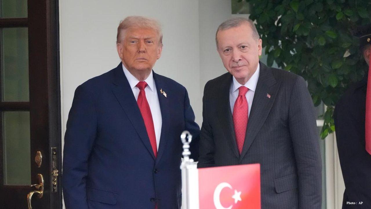 Trump Meets Erdogan At White House To Discuss Fighter Jets