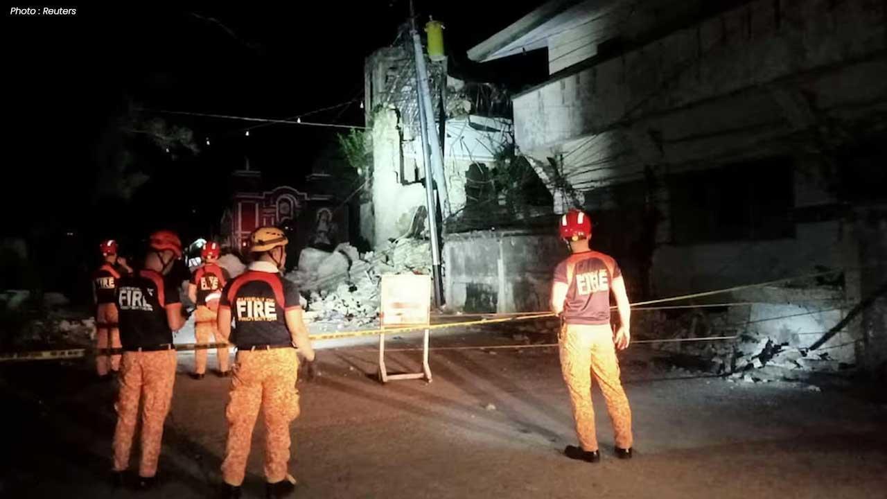 Strong Earthquake Hits Philippines, Many Dead in Cebu
