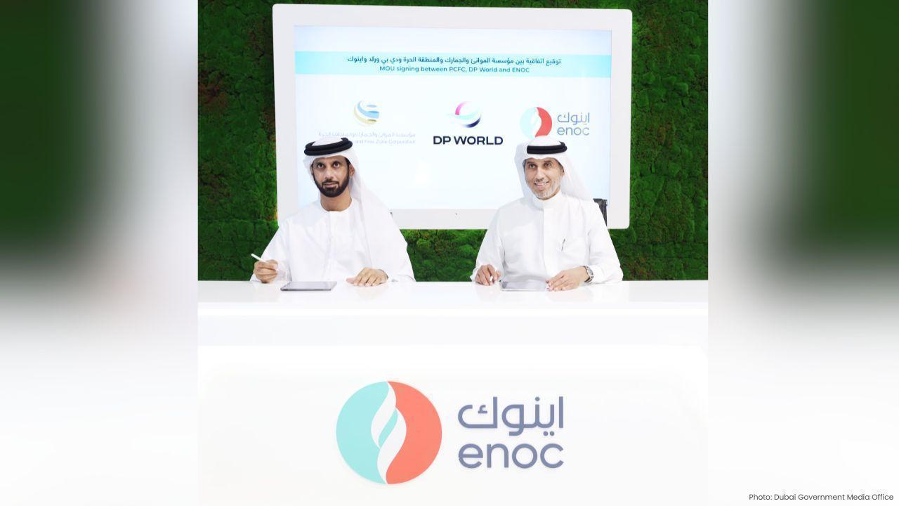 ENOC, DP World, PCFC Sign Strategic MoU at WETEX