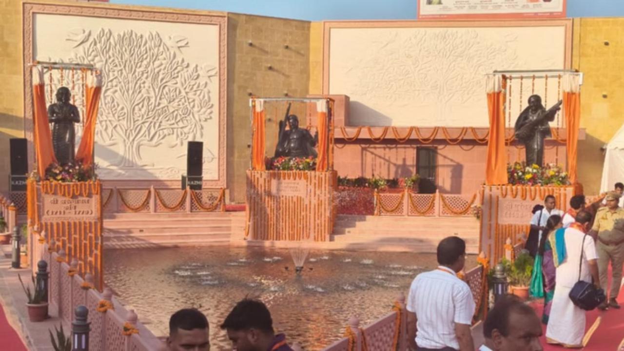 Ayodhya Witnesses Historic Inauguration of Brihaspati Kund and South Indian Saints’ Statues