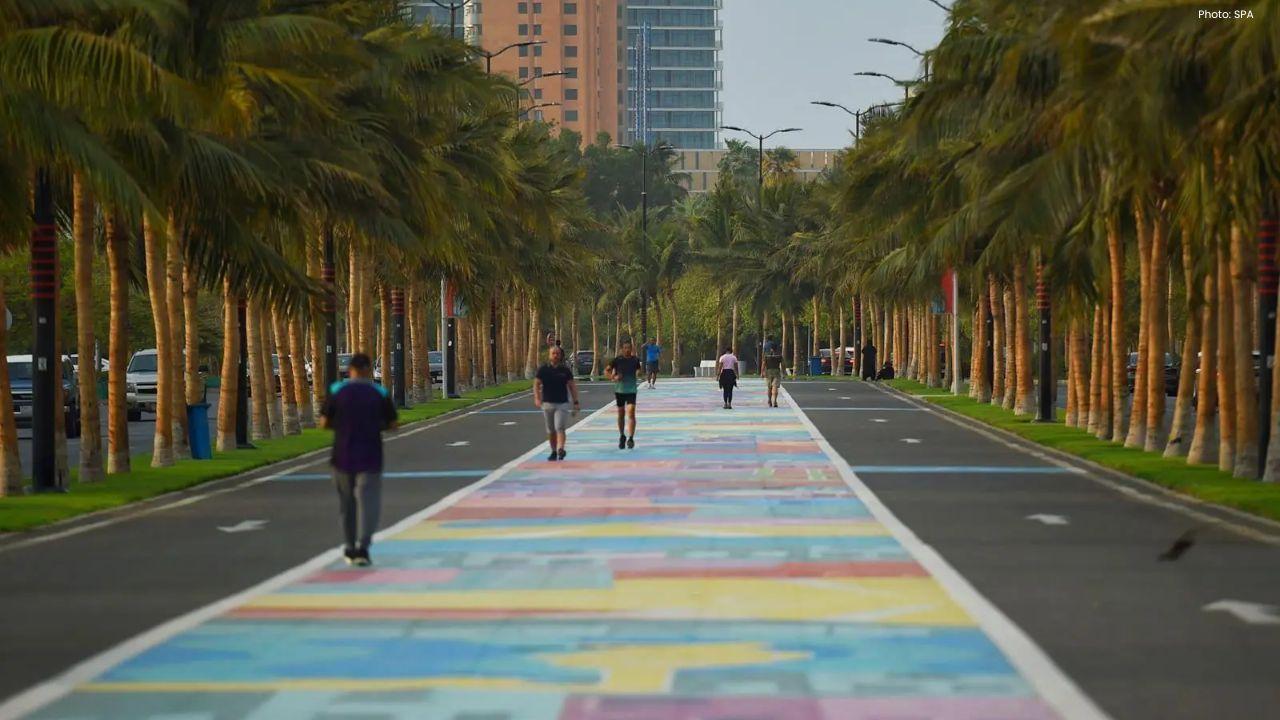 Jeddah Corniche Becomes Popular Spot For Fitness And Leisure