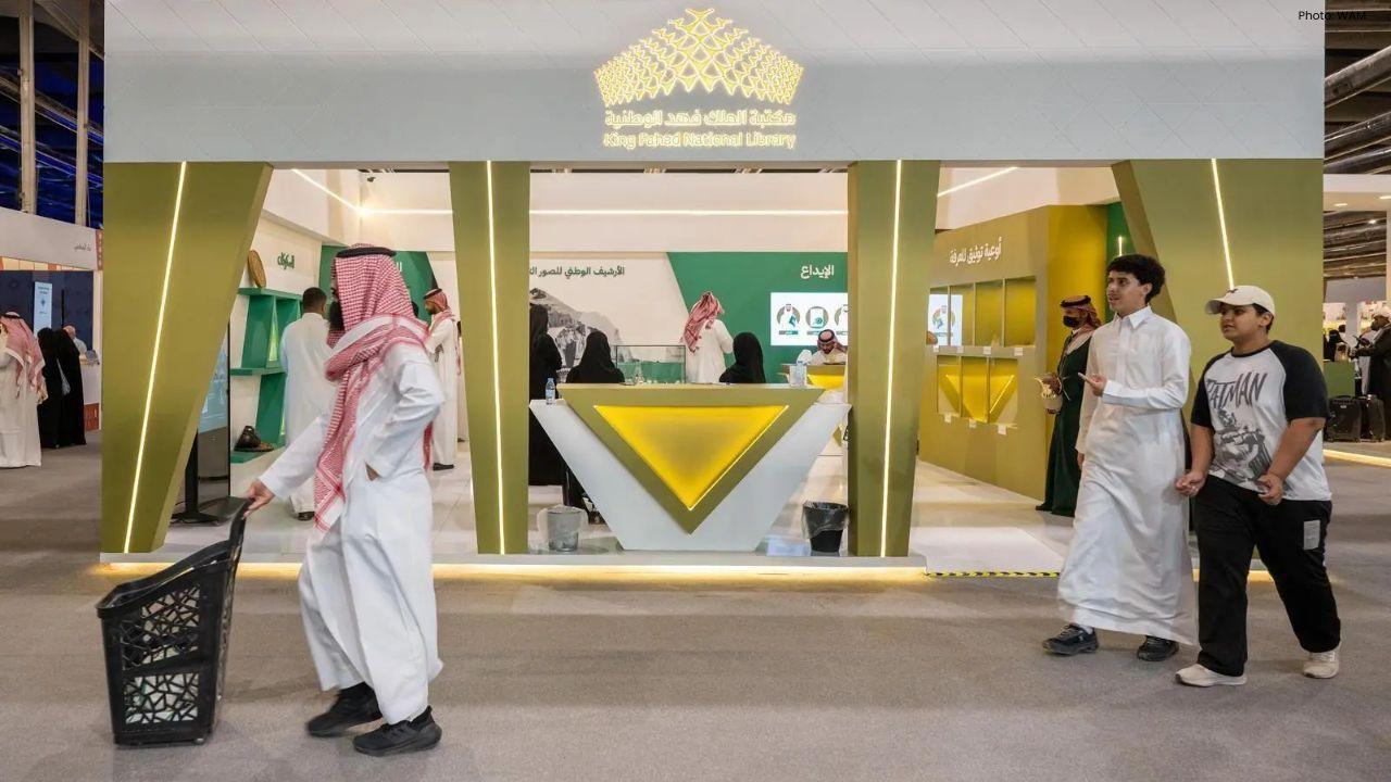King Fahad Library Shows Book Restoration At Riyadh Fair