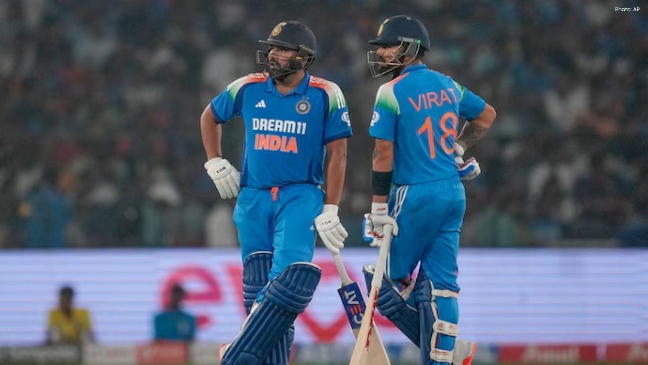 Kohli And Rohit Ready For India Vs Australia ODI Series