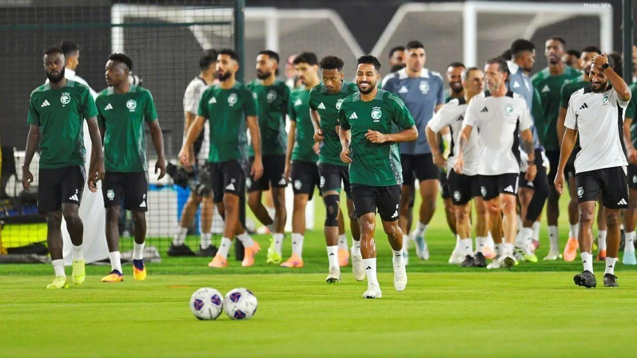 Saudi National Football Team Ready for AFC Qualifier vs Iraq