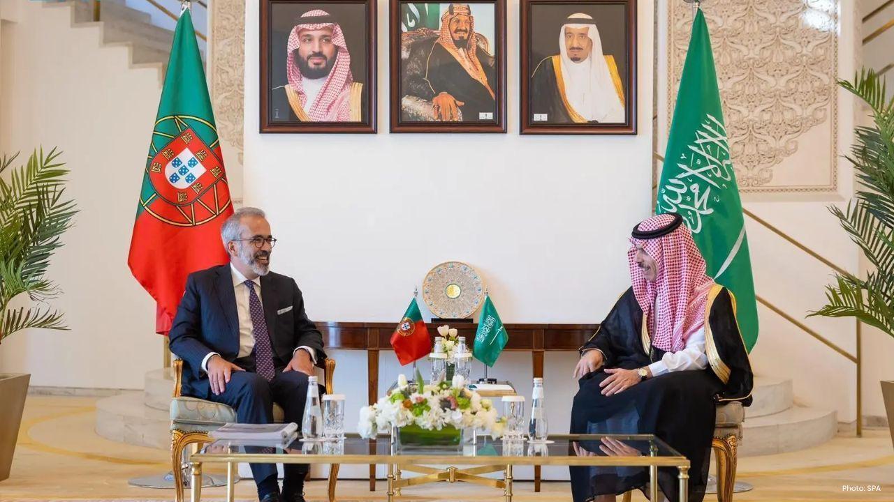 Saudi Foreign Minister Meets Portugal to Boost Bilateral Ties