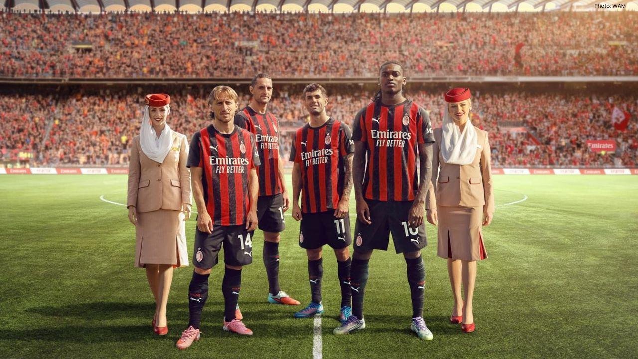 Emirates Continues as AC Milan Principal and Jersey Partner